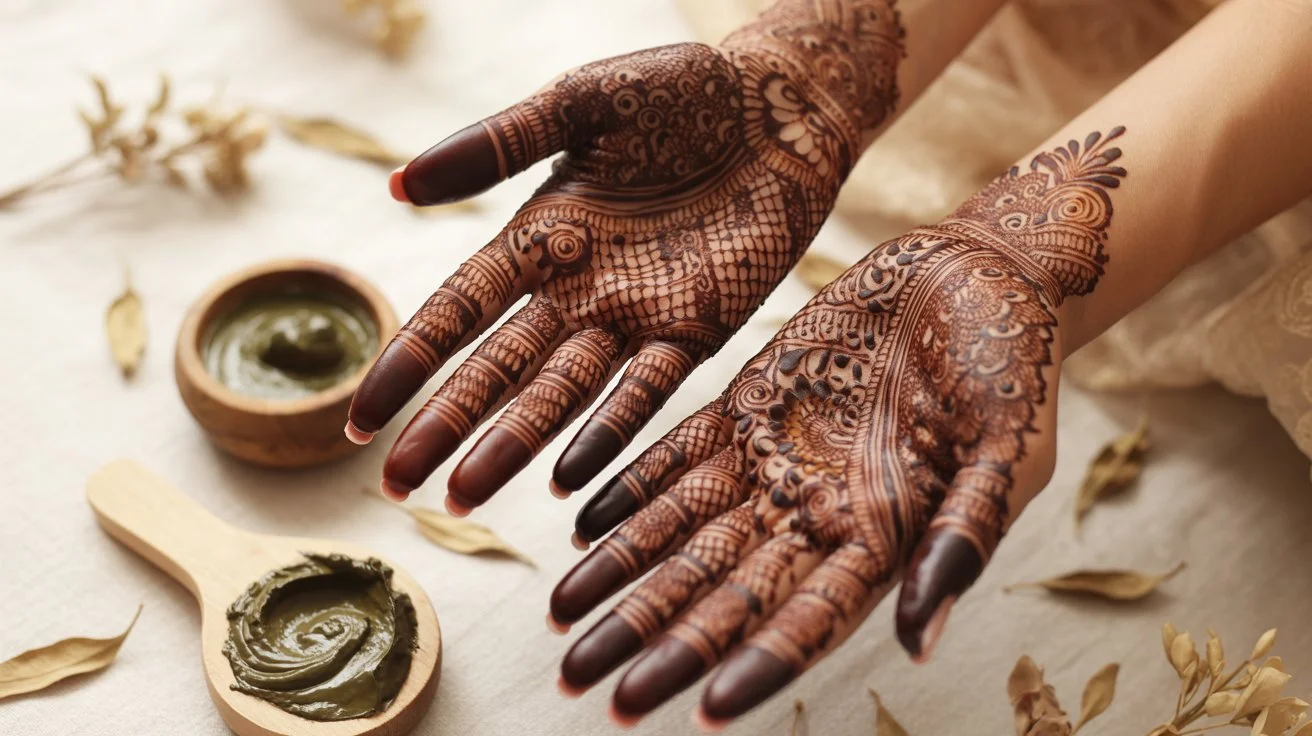 How To Make Dark Stain Mehndi At Home - mehandi artist in hyderabad