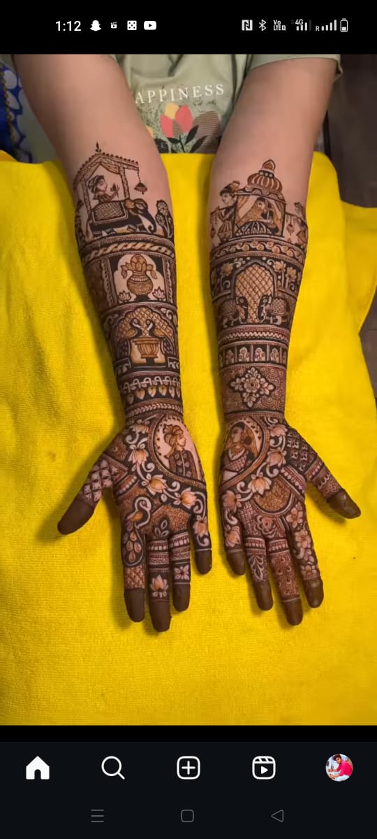 mehandi artist in hyderabad